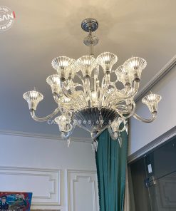 Đèn Chùm Bát Đá Tự Nhiên CCP-6011